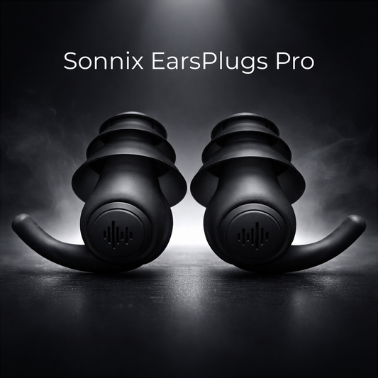 Sonnix Earplugs Pro - Protège ton audition, garde la musique.